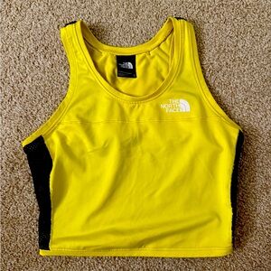 The North Face Bright Yellow Cropped Tank